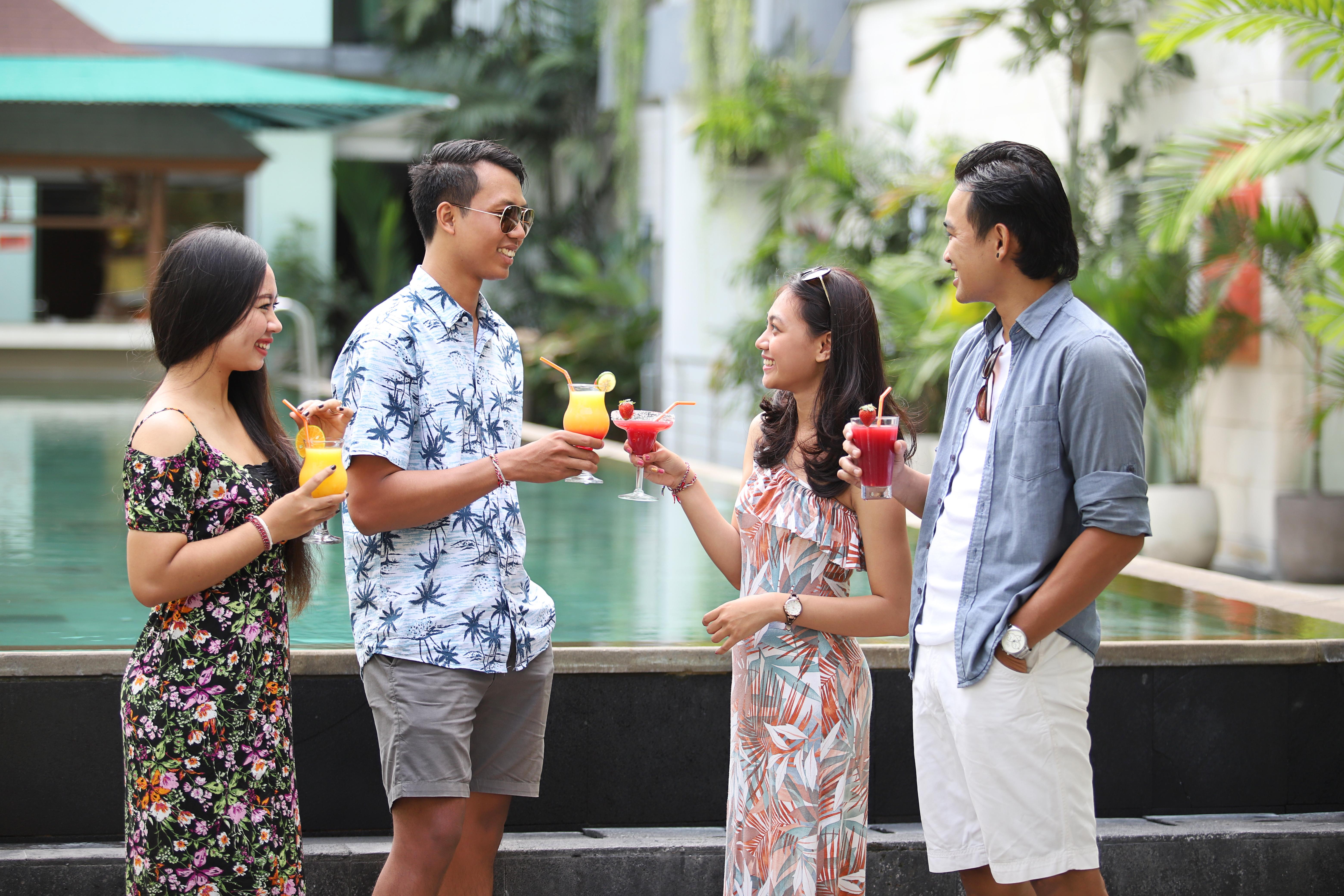 Harris Hotel & Residences Riverview Kuta, Bali Kuta Lombok Exteriör bild